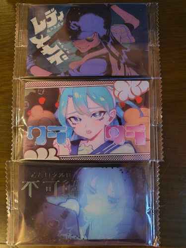 Adウエハースカード(レディメイド・クラクラ・心という名の不可解)